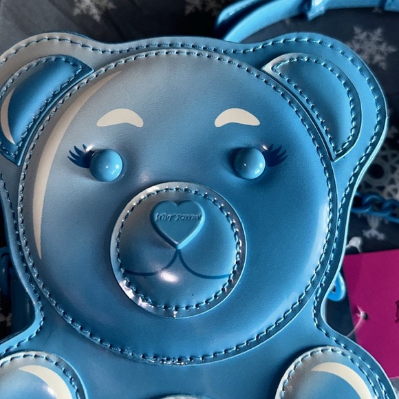Betsey Johnson Gummy blue Bear Crossbody Purse - Picture 3 of 7